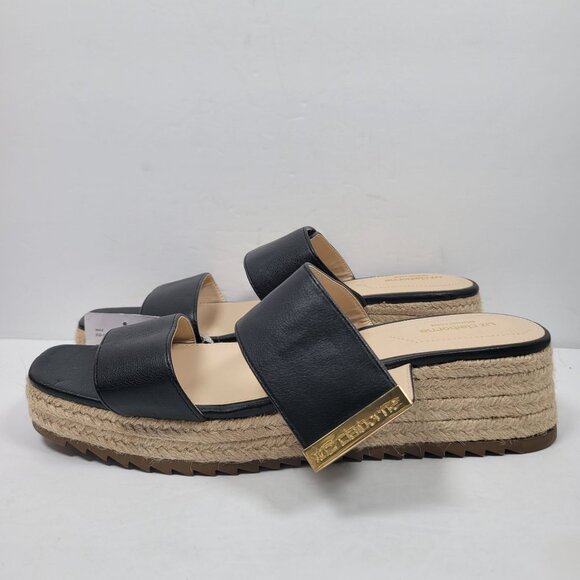 Liz Claiborne Embrook Women's Black Wedge Sandals 106-2451 US Size 10M NWT - Picture 2 of 9